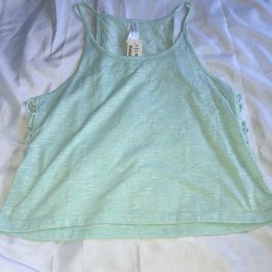 Light blue tank top